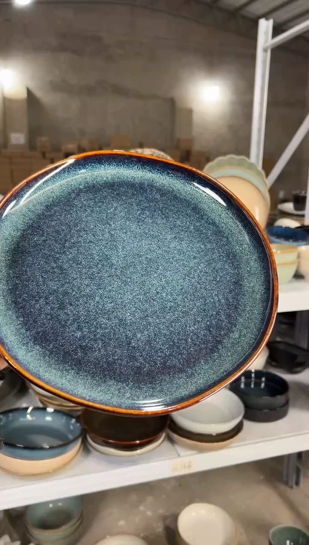 陶瓷外贸尾货瑕疵满20包邮X 大盘