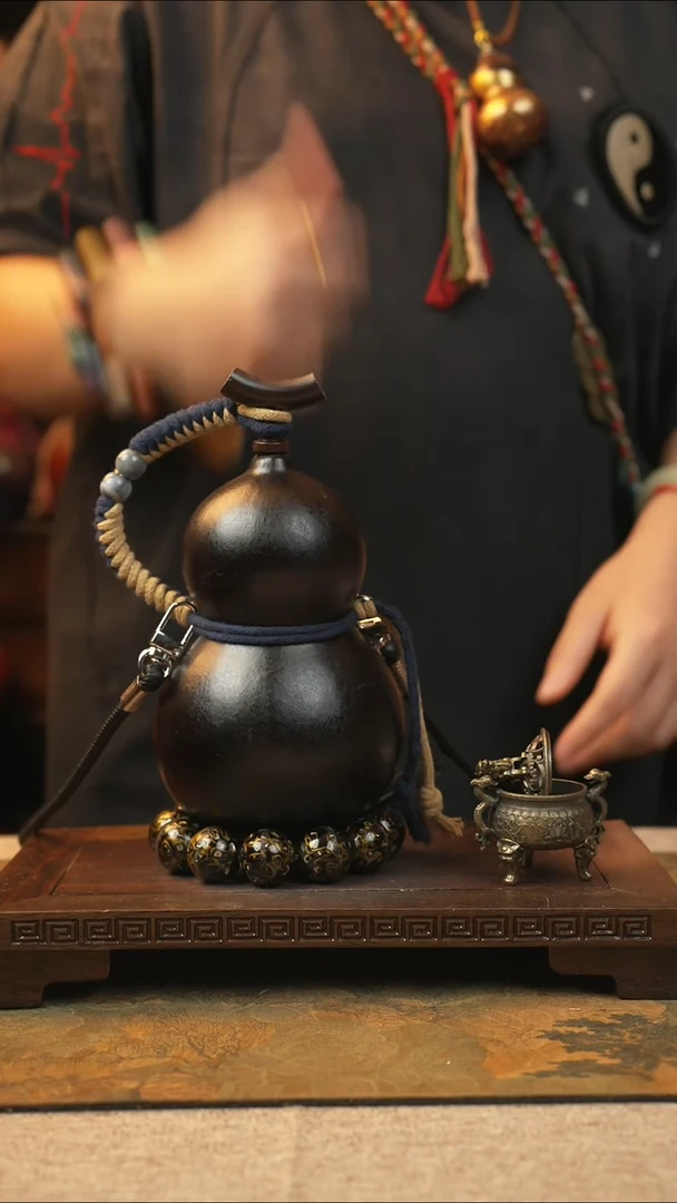 255大漆一物一拍记葫堂出品【不带手串】