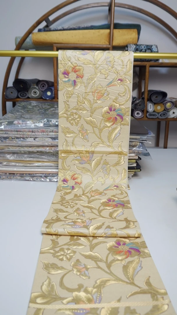 织绣95缠枝莲花卉花卉