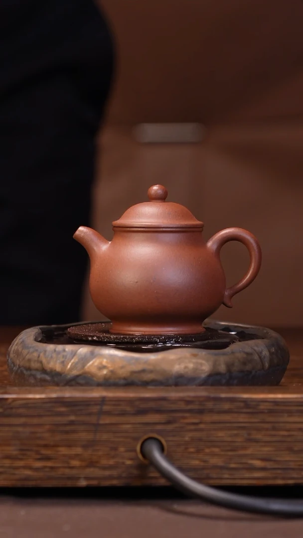 茶壶紫砂紫泥 潘壶 CK