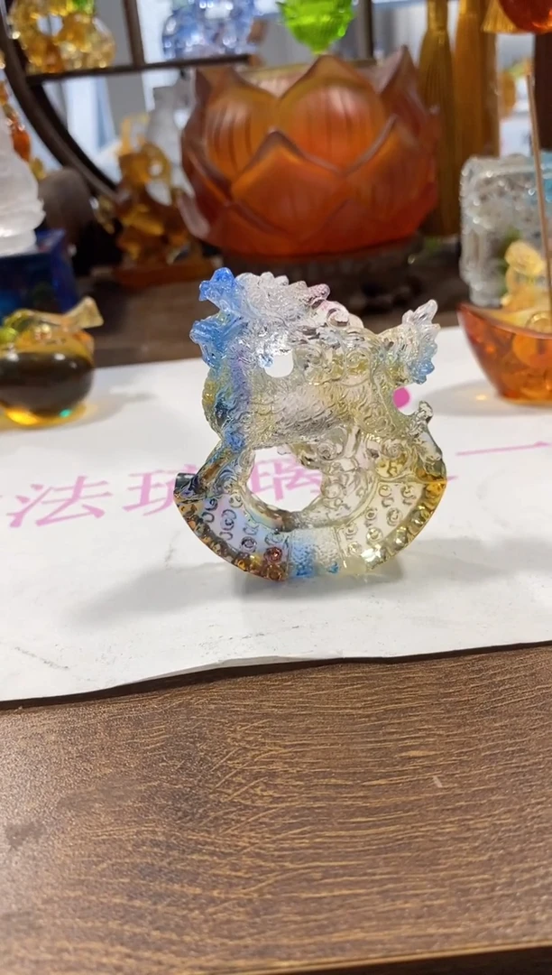 手工艺品琉璃完品 手工艺品琉璃不退不换 不带礼盒