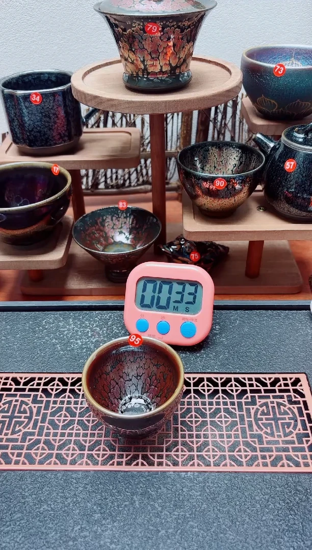 茶盏奋*者95号建盏工匠茶器