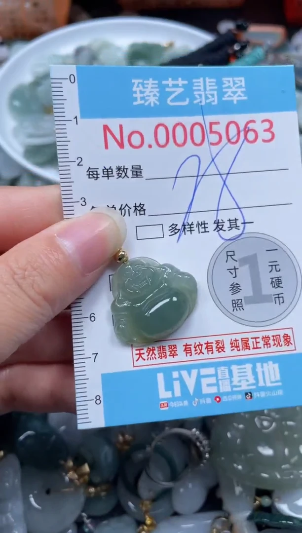 颈饰未镶嵌翡翠5063
