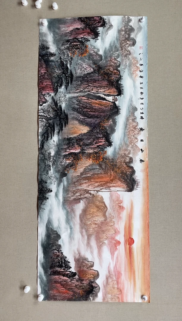 国画180*68 李金华李金华李金华李金华