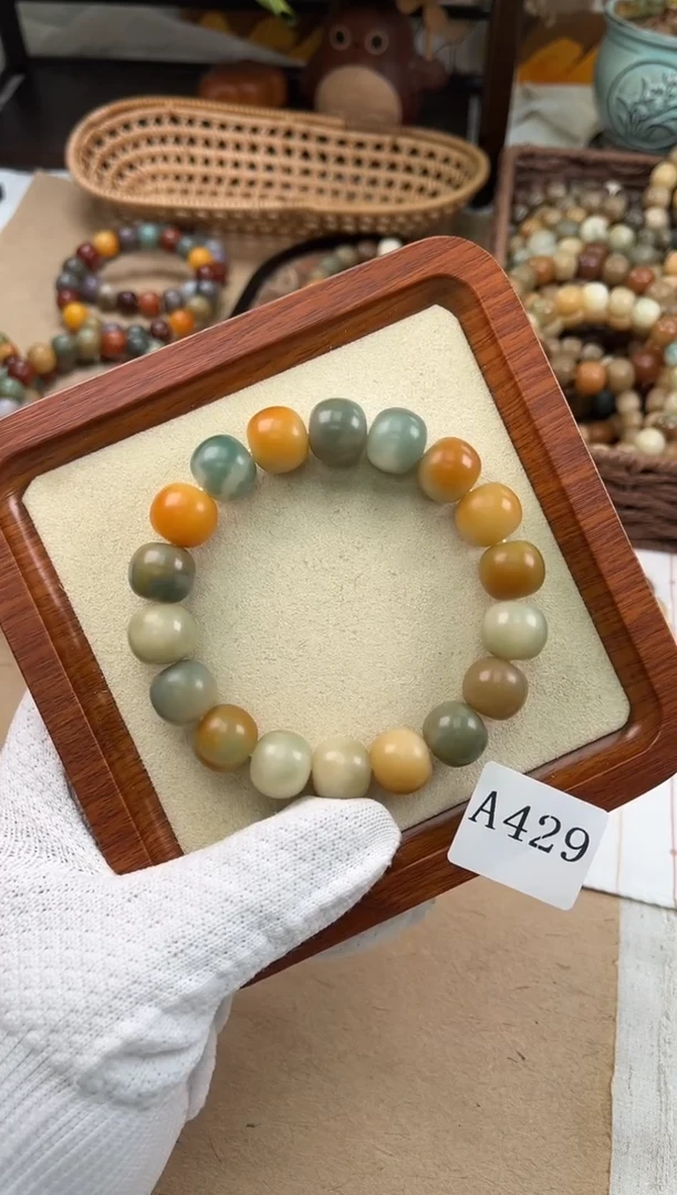 手串菩提根/象牙果a429 卡15 干磨糖壳