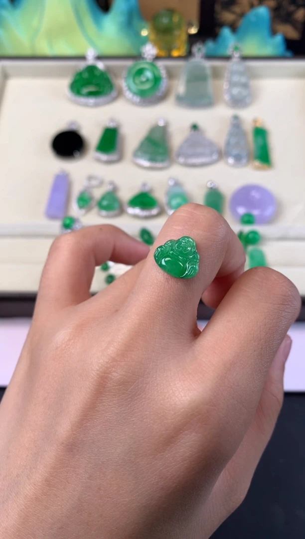 未镶嵌定制翡翠裸石（镶嵌定制）