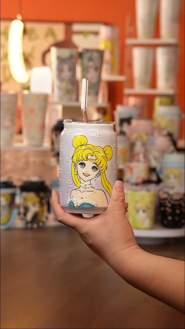 (玉泥）景德镇手工手绘文创陶瓷杯