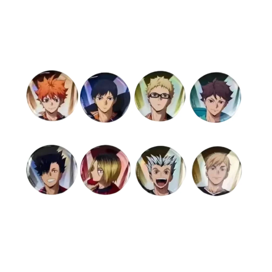 【麻瓜】日谷排球少年 挑战者虹光徽章吧唧盲盒（默认代拆）