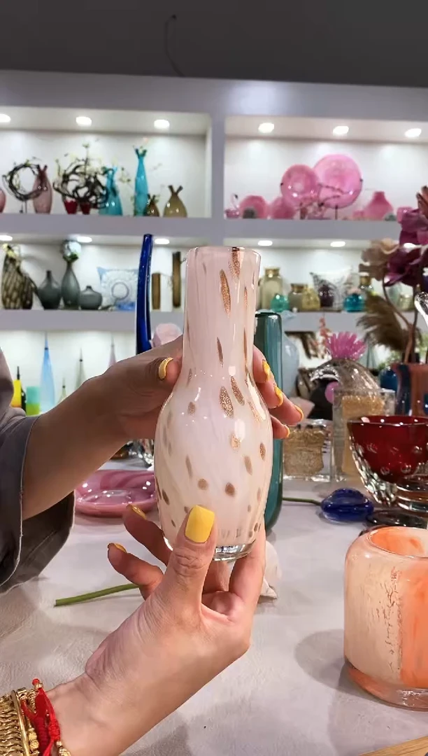 慕忆家手作琉璃花瓶