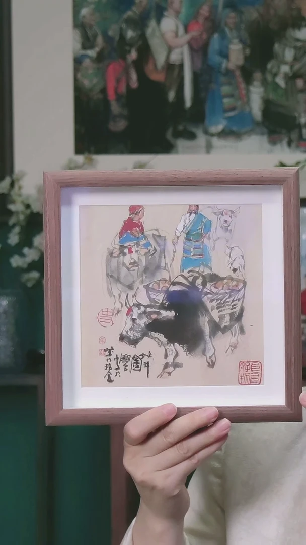 国画史国良《牛》十二生肖系列