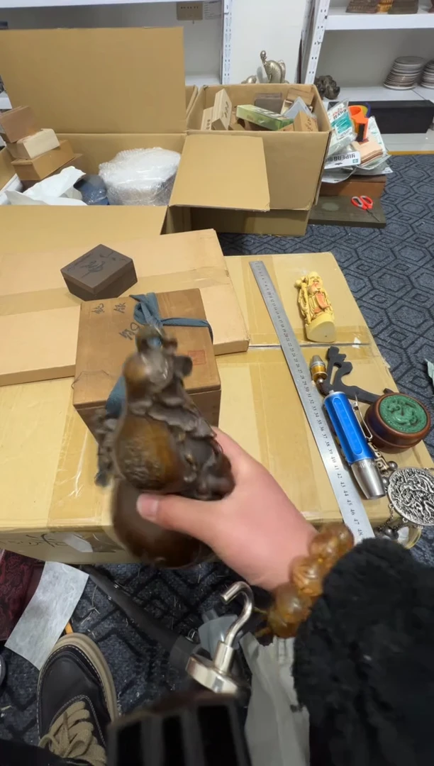 陶素高缘中古美术工艺品