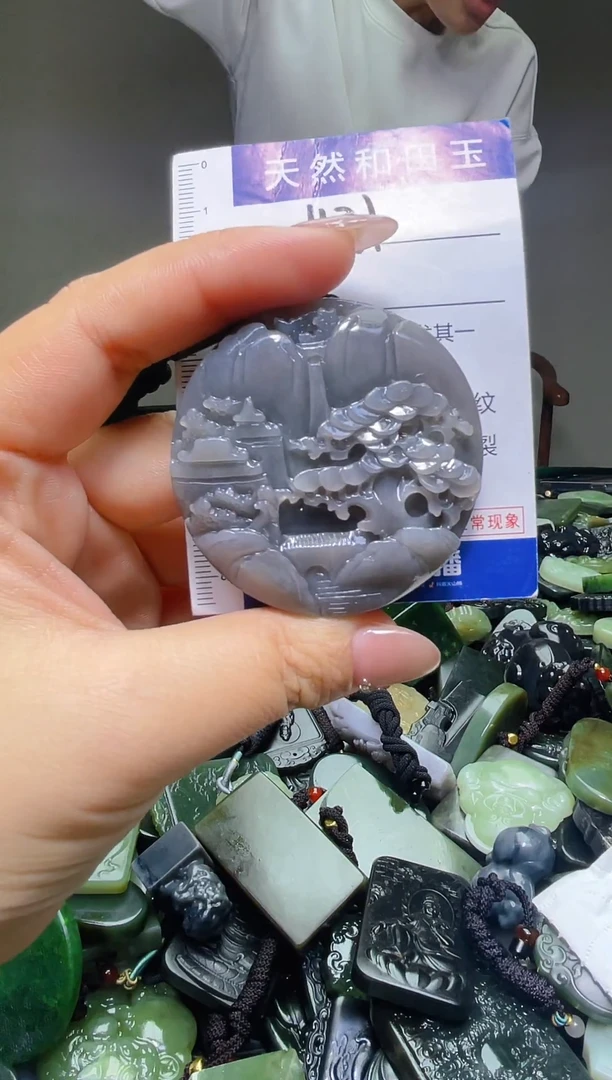 颈饰未镶嵌和田玉431