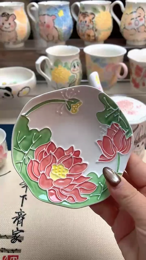 一味*手绘*莲藕吉祥