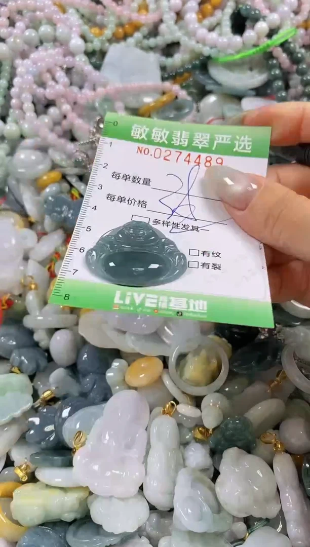 翡翠未镶嵌颈饰闪购0274489多样性发其一