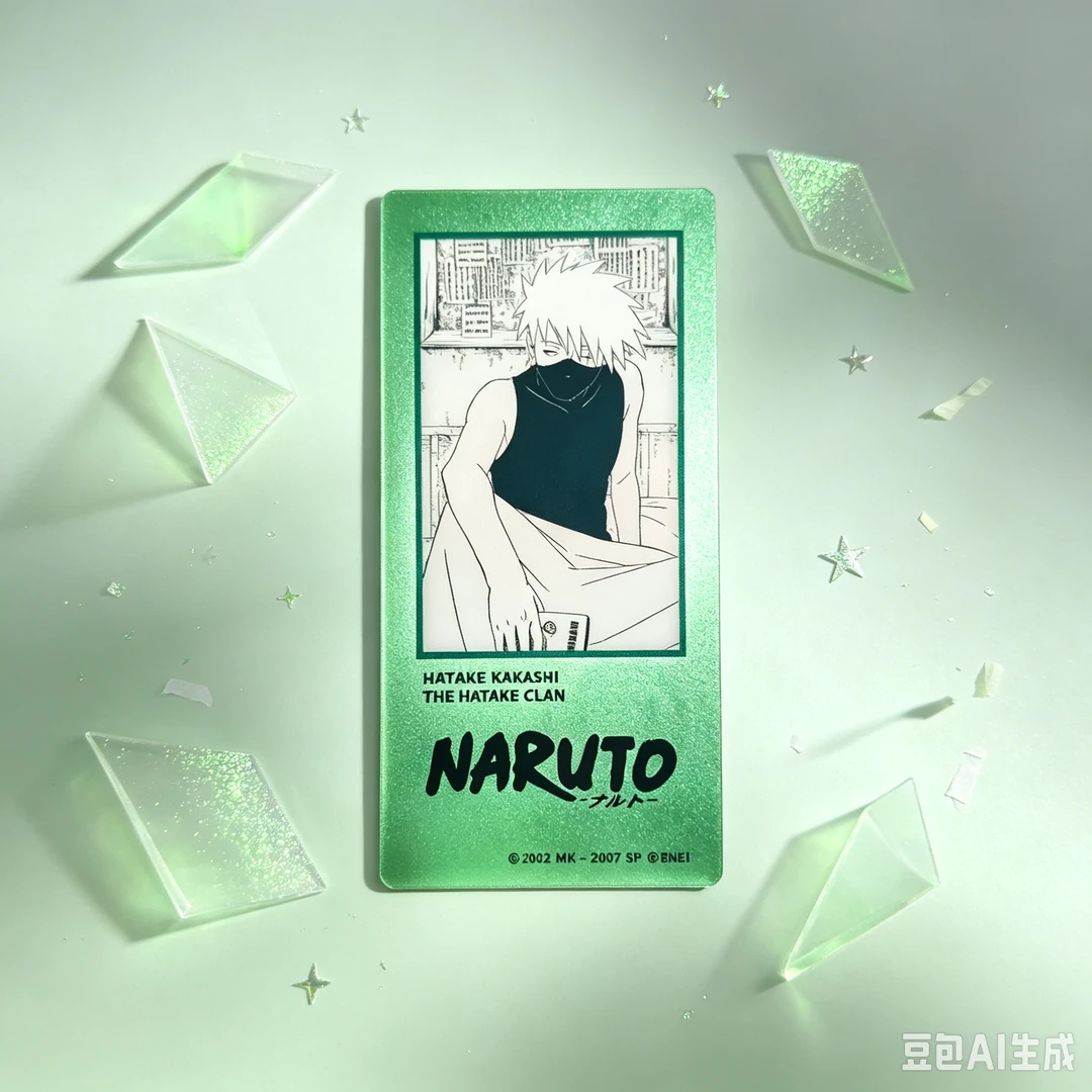 火影忍者漫画透卡书签(默认代拆)二创非官方介意勿拍