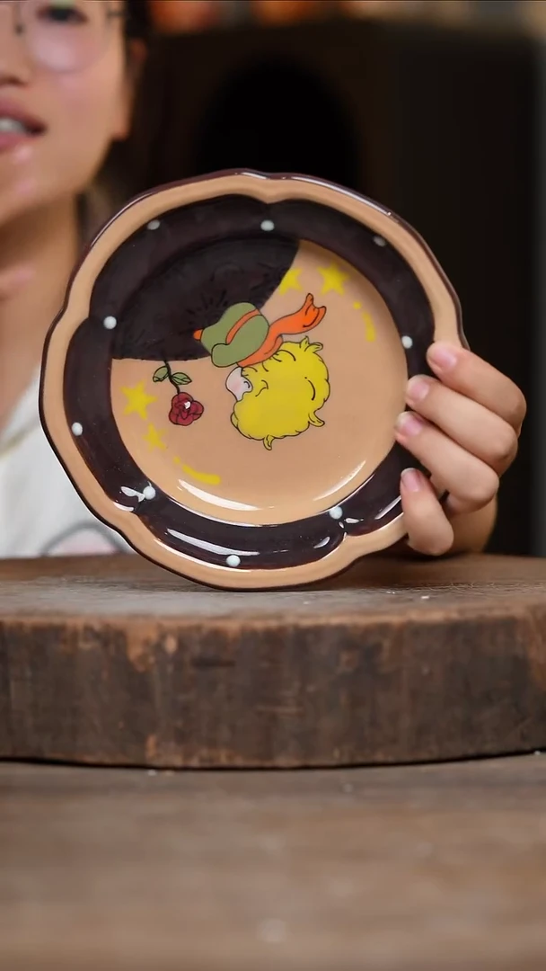 瓷片景德镇高温釉下彩（食品级）
