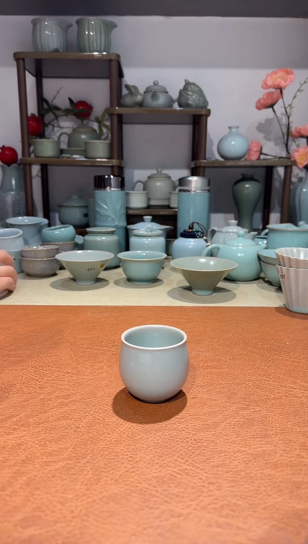 其他033鸡蛋杯 仿古釉一级精品 主人杯闻香杯*