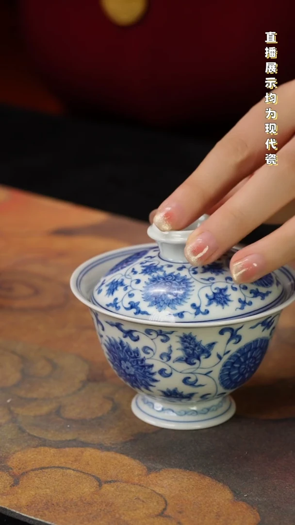 景德镇纯手工手绘陶瓷杯