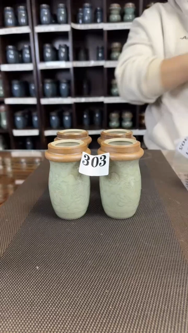 【闪购商品】狮子  金声玉振   一对 303