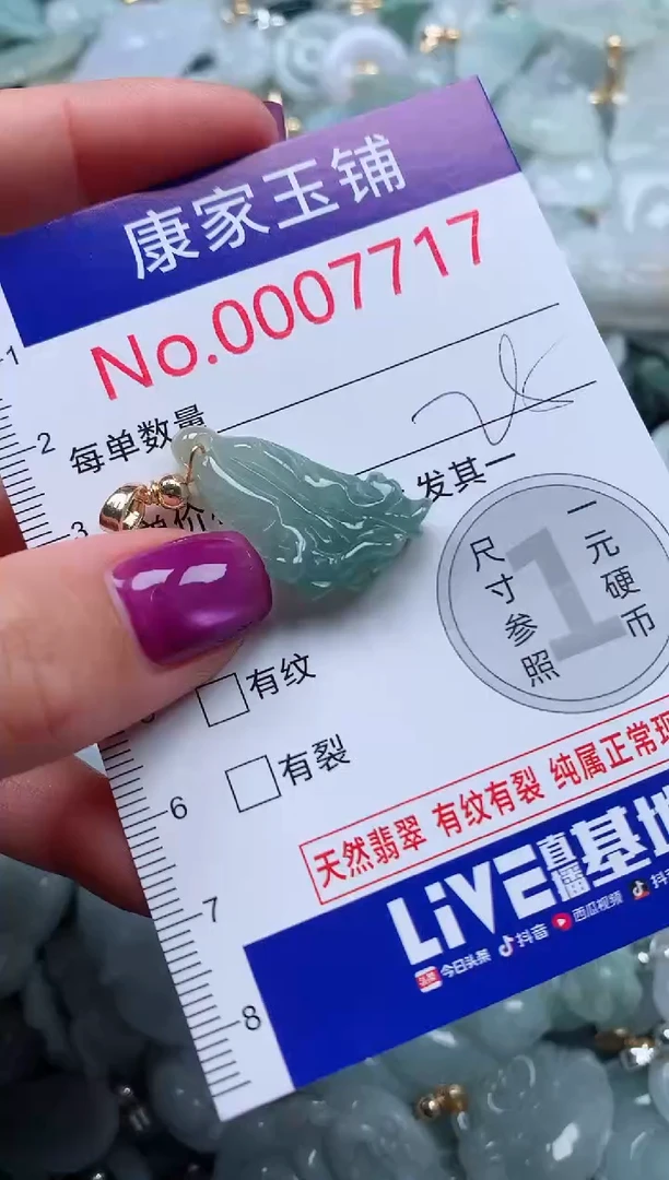 颈饰未镶嵌翡翠7717