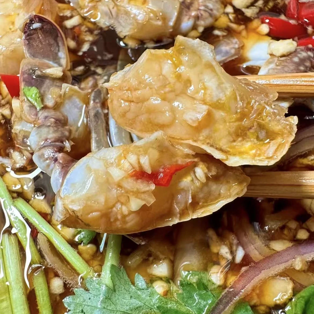 酱蟹块1桶900克 肉质鲜美 顺丰发货