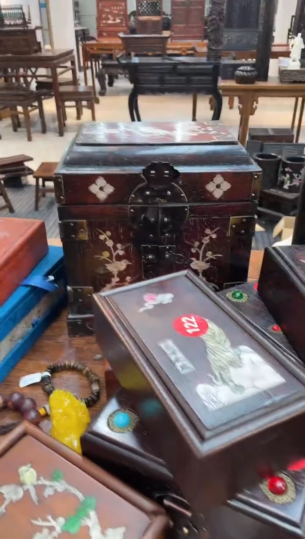 木12345粉带大号黑推拉盒