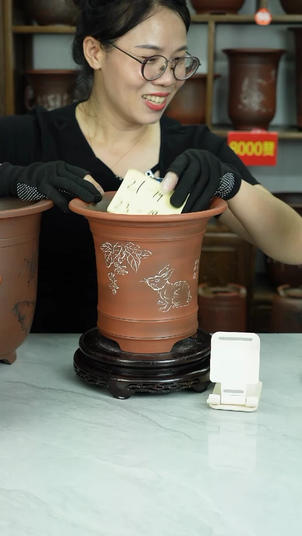 仿古全手工制作高温烧微瑕
