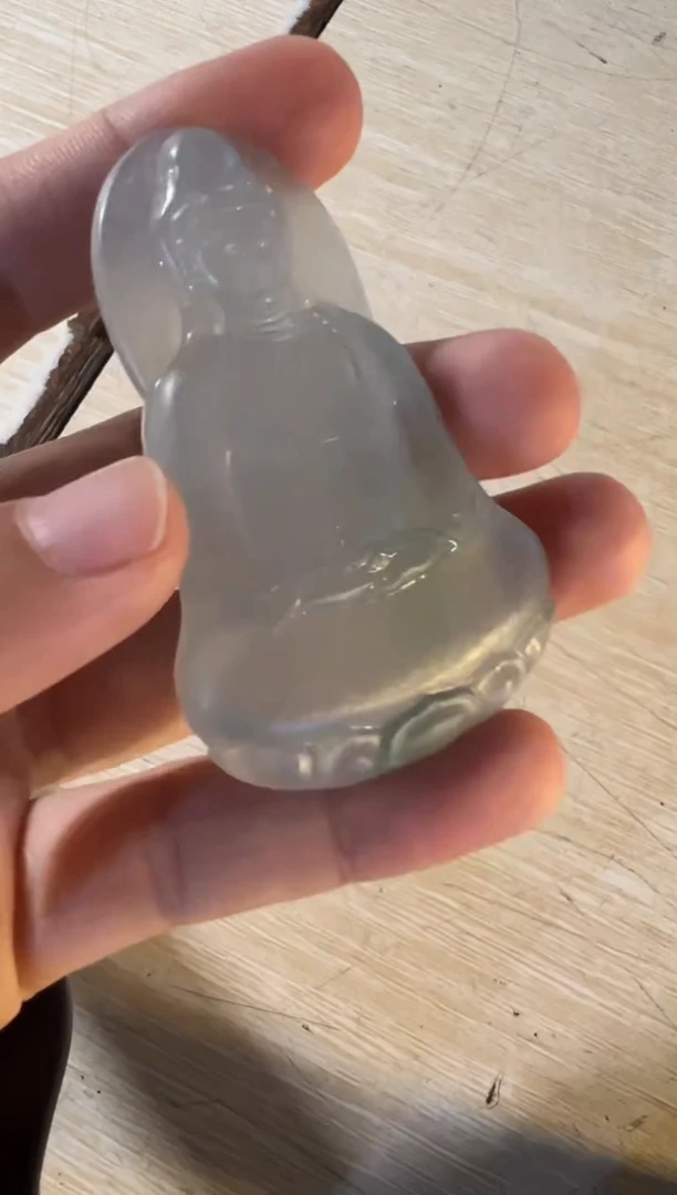 未镶嵌定制翡翠素衣