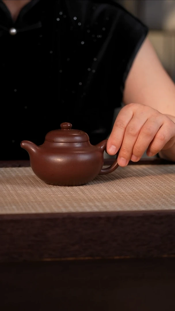 茶壶紫砂紫泥 200cc