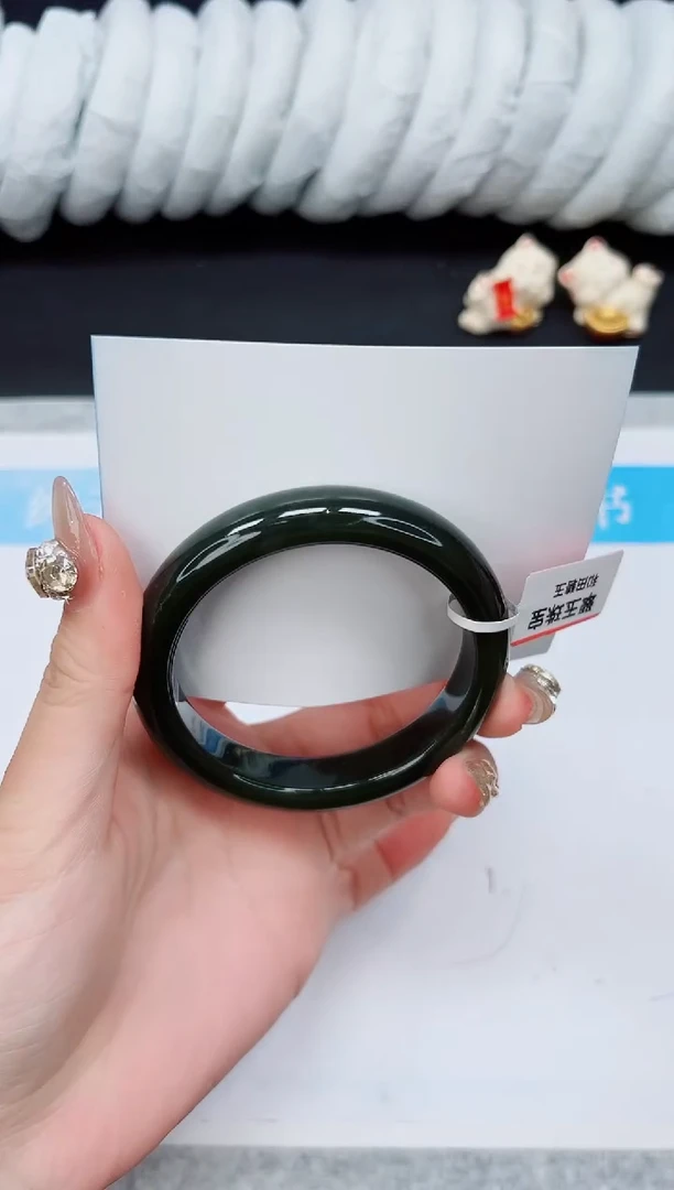 未镶嵌手镯和田玉HT66-55`56`57