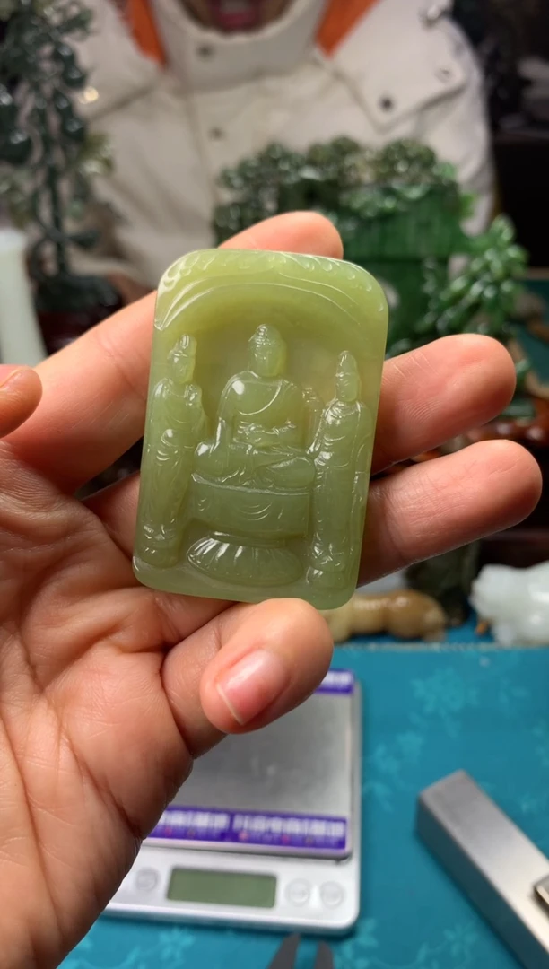 颈饰未镶嵌和田玉拍一发一