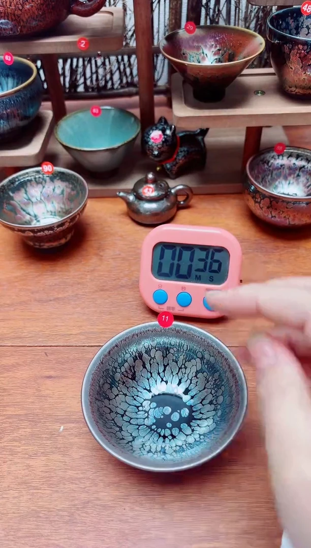 茶盏野*哥11号建盏工匠茶器