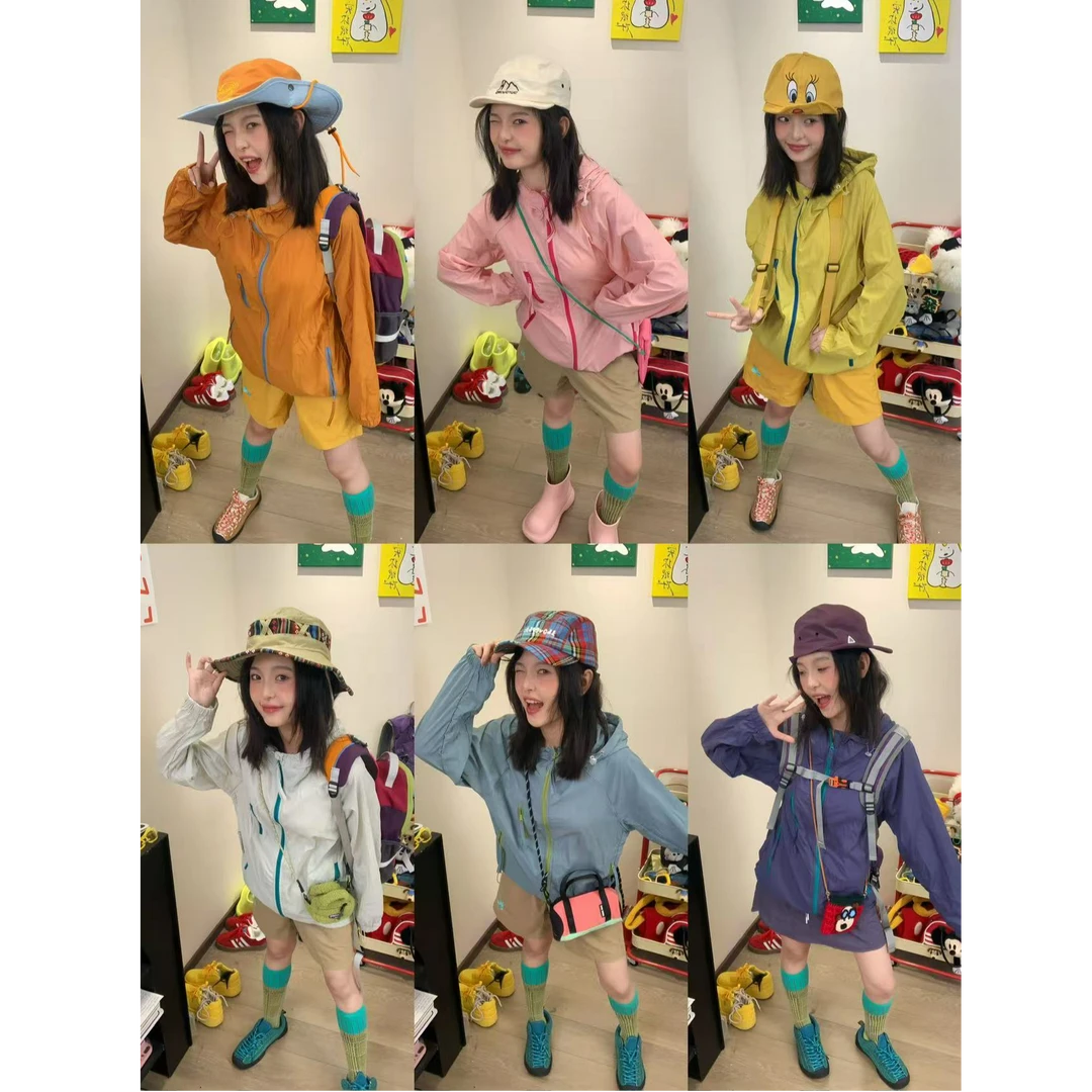 “冰感呼吸孔”UPF50+夏季轻薄宽松潮流男女同款原纱防晒衣