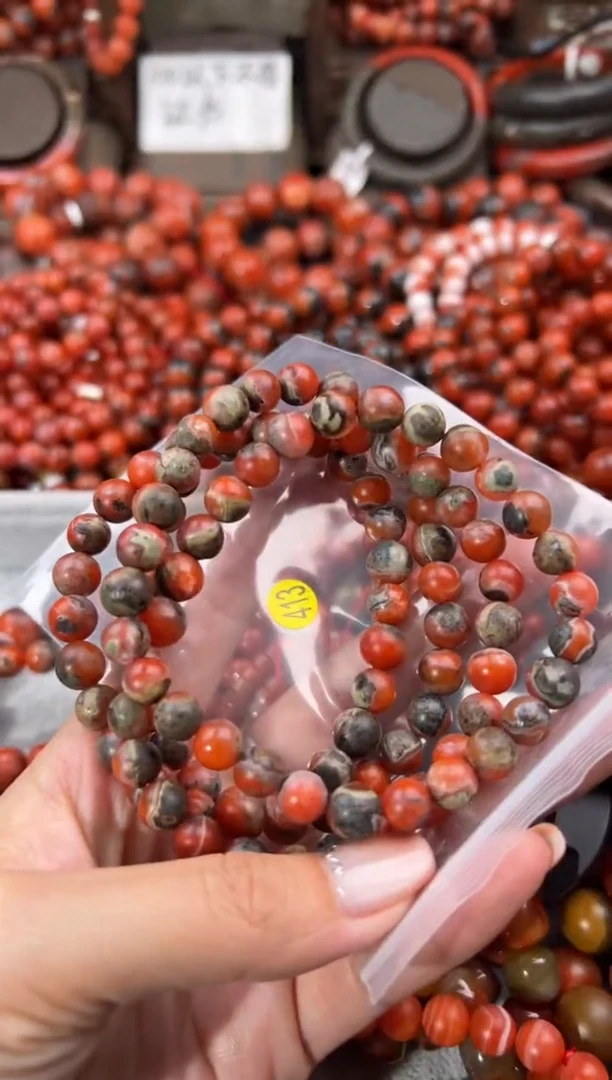 未镶嵌手串南红玛瑙8+