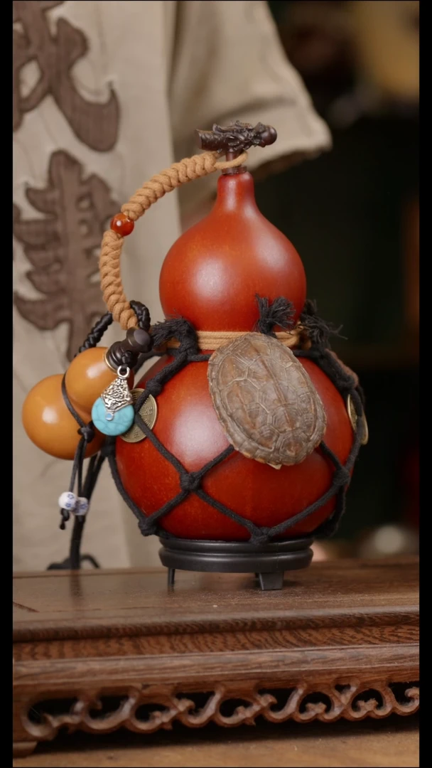 80号精品天然大漆酒葫芦一物一拍~