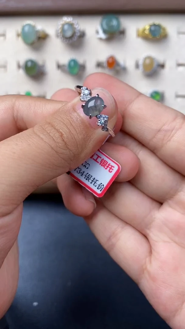 翡翠戒指未镶嵌532235252