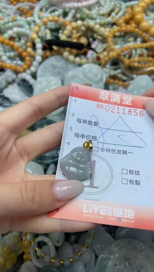 颈饰未镶嵌翡翠闪购0211856