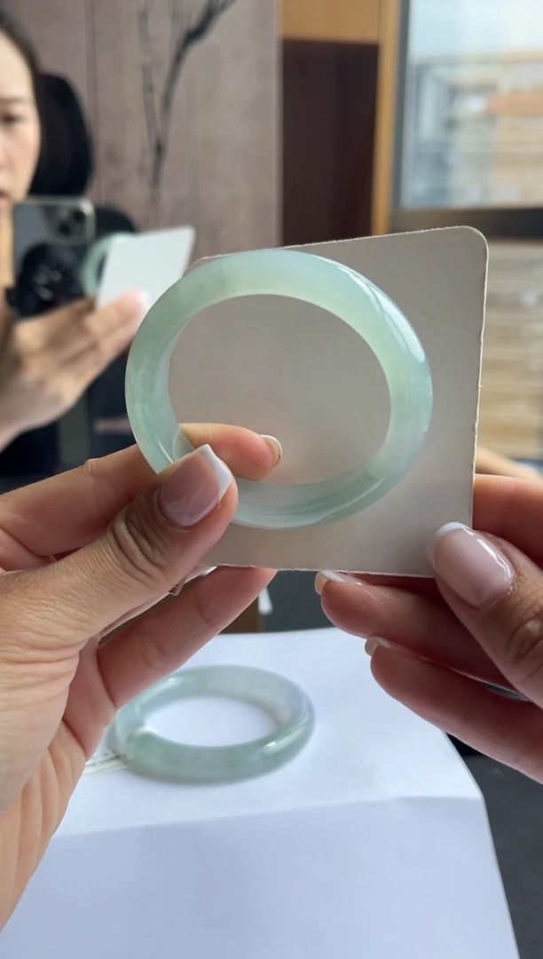 未镶嵌手镯翡翠22号51.5*44.9*13*7.9贵妃