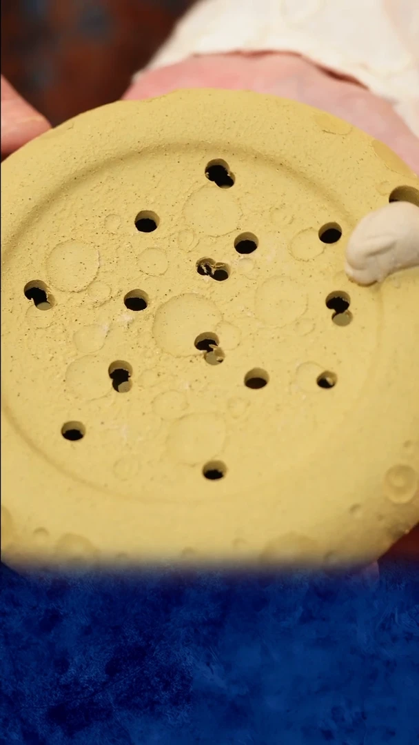 紫砂 宜兴紫砂  TZP 星球壶承