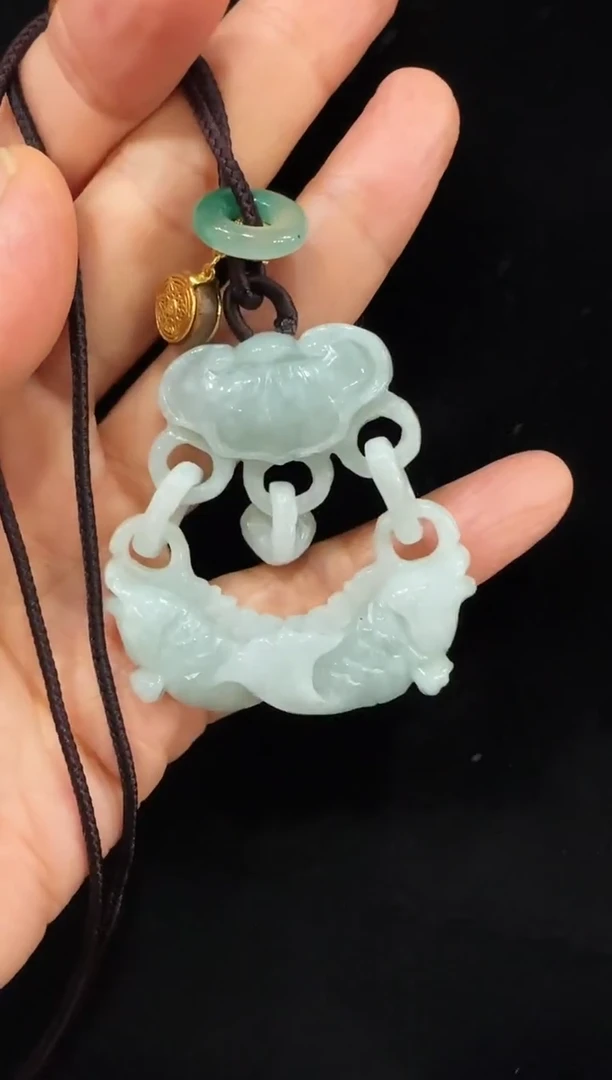 颈饰未镶嵌翡翠国风