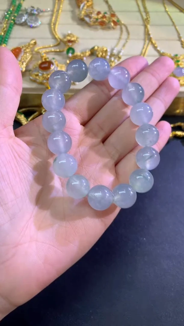 未镶嵌手串翡翠混*土手串|18000+900