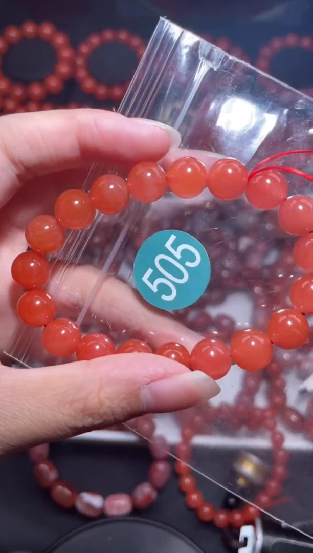 南红玛瑙未镶嵌珠宝奇石505-10+随机多样性/一条