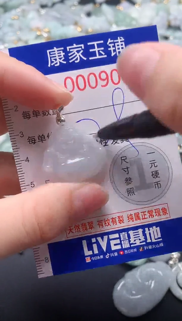 颈饰未镶嵌翡翠9096