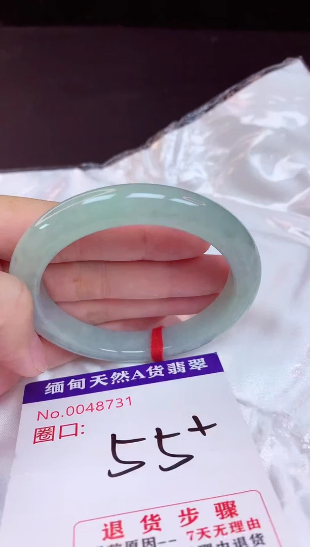未镶嵌手镯翡翠55