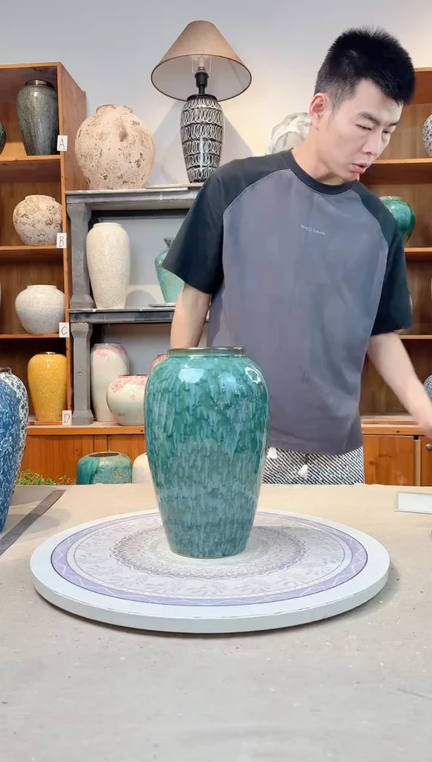 瓶陶瓷花瓶  星辰大海 中号  正品