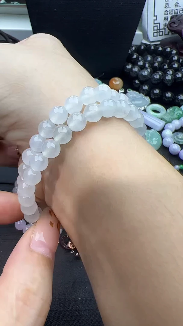 未镶嵌手串翡翠玉珠手串