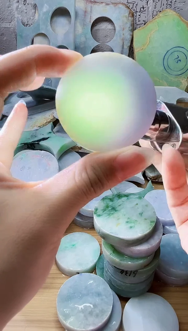 裸石翡翠天然翡翠A货502