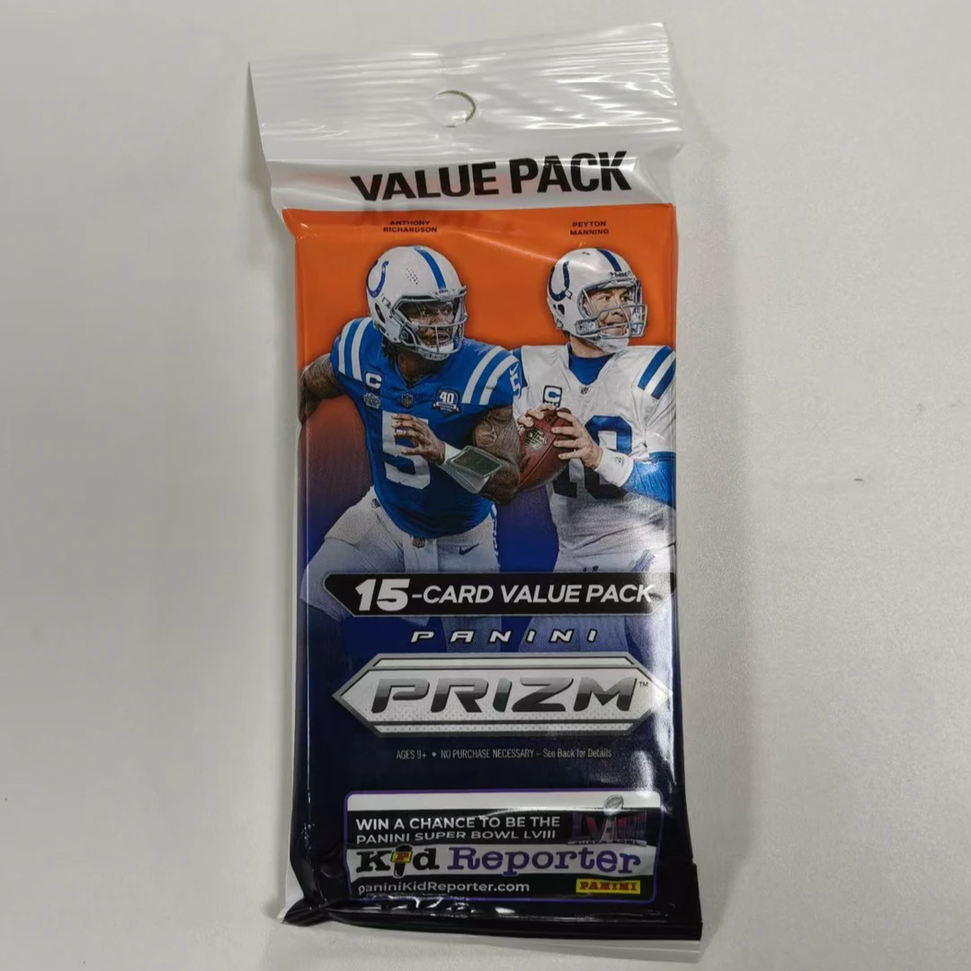 2023帕尼尼橄榄球prizm肥包 单包