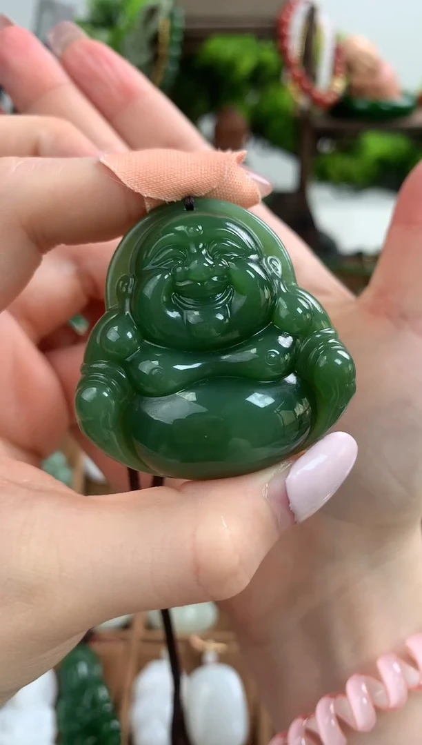 【闪购商品】和田玉颈饰未镶嵌吊坠45mm