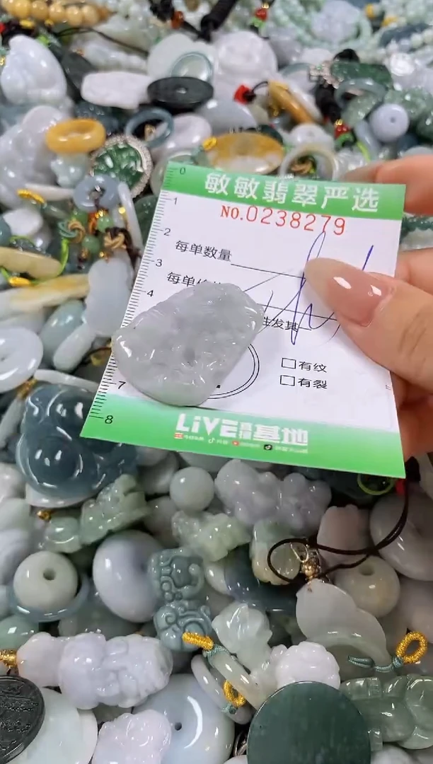 翡翠未镶嵌颈饰闪购0238279多样性发其一